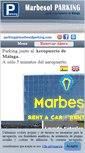 Mobile Screenshot of marbesolparking.com